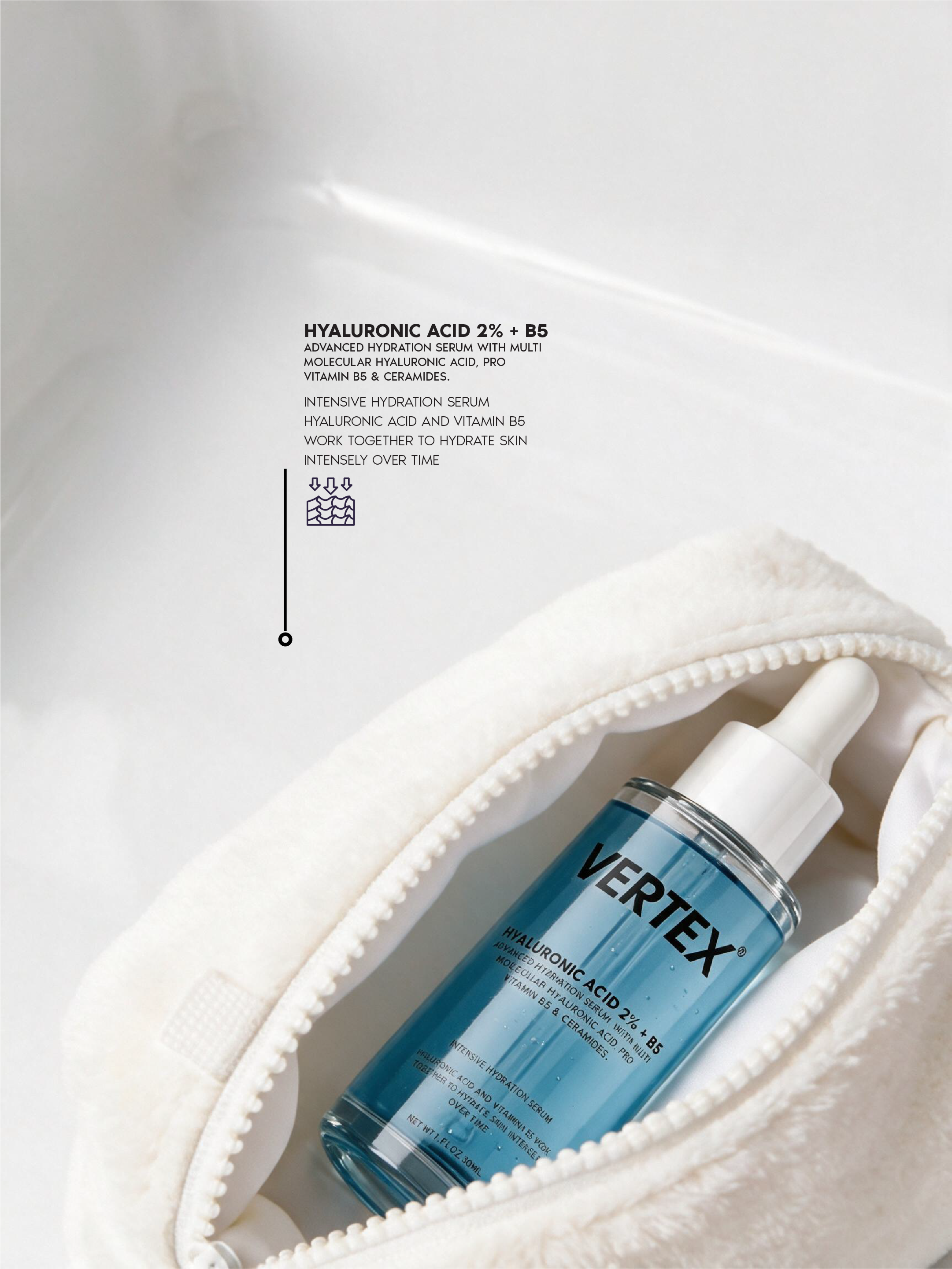 VERTEX Hyaluronic Acid 2% + B5
