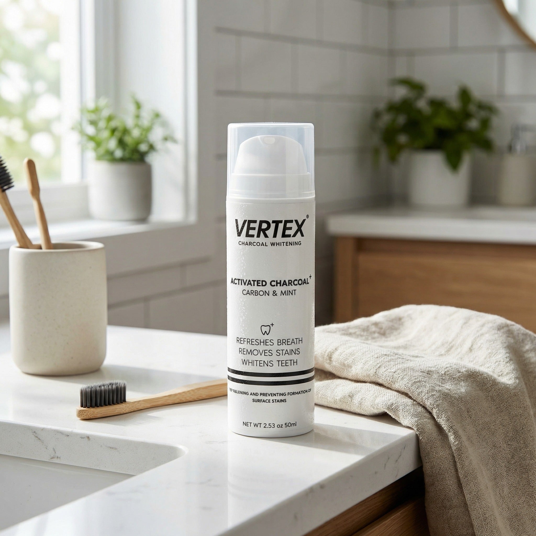Activated Charcoal Whitening